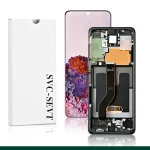 Genuine LCD Screen and Digitizer For Samsung Galaxy S20/S20 5G SM-G980f/G981 With Frame