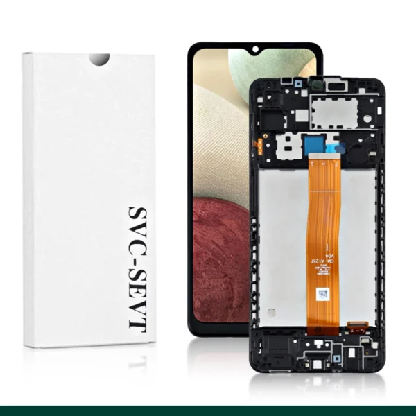 Genuine LCD Screen and Digitizer For Samsung Galaxy A12 SM-A125F With Frame