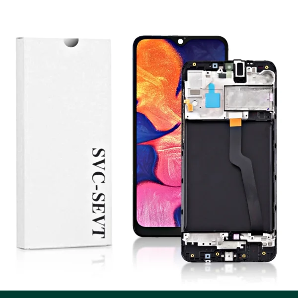 Genuine LCD Screen and Digitizer For Samsung Galaxy A10 SM-A105 With Frame