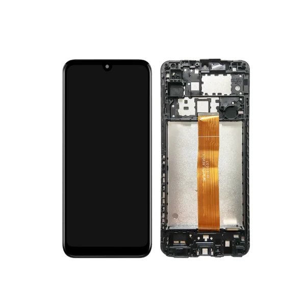 OLED LCD Compatible For Samsung Galaxy A12 With Frame