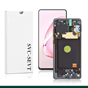 Genuine LCD Screen and Digitizer For Samsung Galaxy Note 10 Lite SM-N770F With Frame