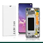 Genuine LCD Screen and Digitizer For Samsung Galaxy S10 SM-G973F With Frame