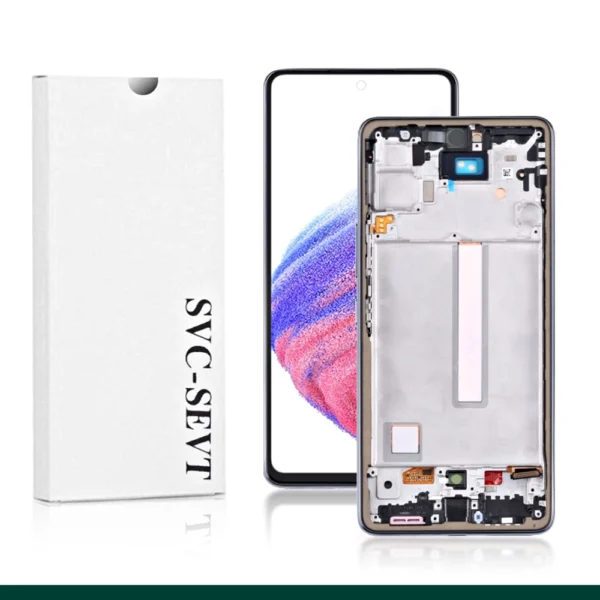 Genuine LCD Screen and Digitizer For Samsung Galaxy A53 5G SM-A536B With Frame