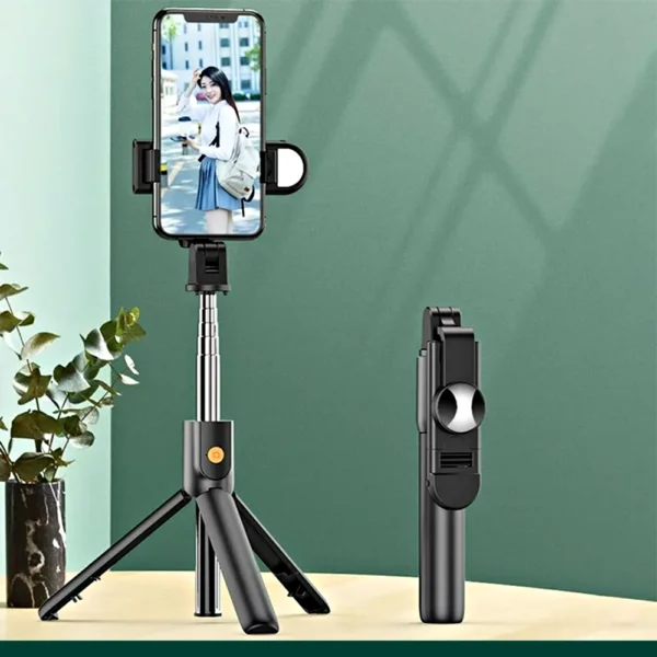 ANG K10-S Smart Mobile Phone Bluetooth Selfie Stick Tripod