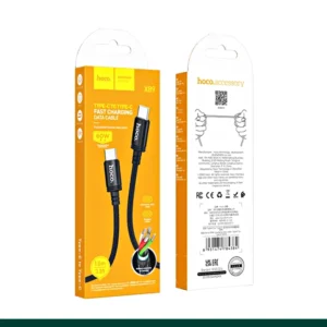 Hoco X89 Wind Type-C To Type-C Charging Data Cable