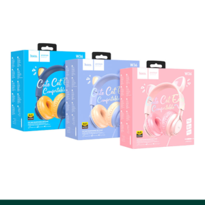 HOCO W36 Cat Ear Headphones With Mic