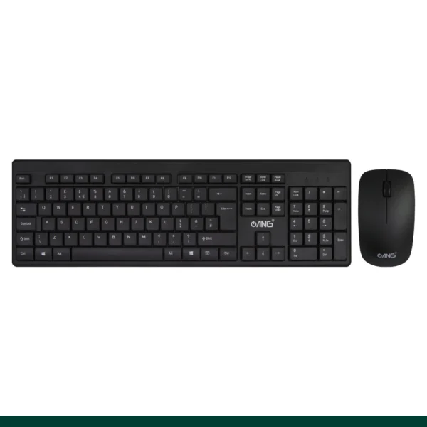 ANG WS-650 Wireless Keyboard And Mouse – Black