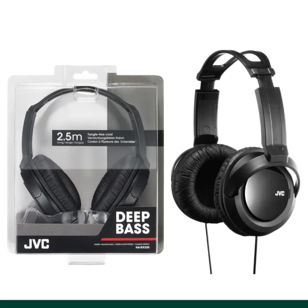 JVC HA-RX330-E Deep Base Stereo Headphone