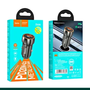 Hoco Z46A Blue Whale PD20W+QC3.0 Car Charger