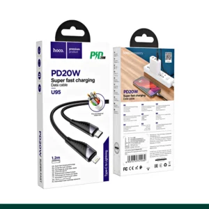 Hoco U95 Freeway Type-C to Lightning Data Cable