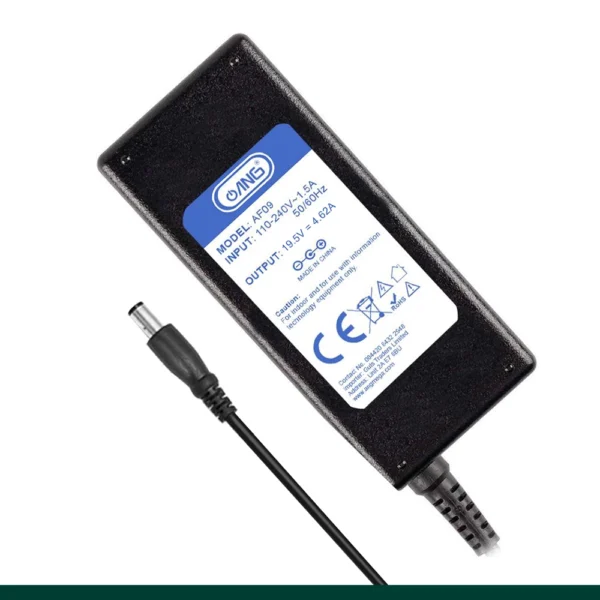 ANG CE Approved Dell Laptop Adapter PA10 19.5v 4.62A 7.4X5.0mm Big Pin
