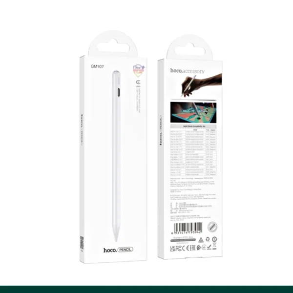 Hoco GM107 Smooth Series Magnetic Rechargeable Pen for iPad