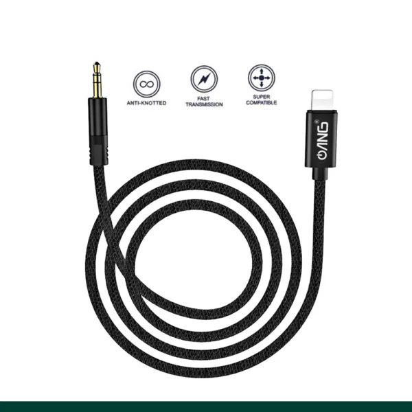 ANG E109 Aux To Lightning Audio Cable