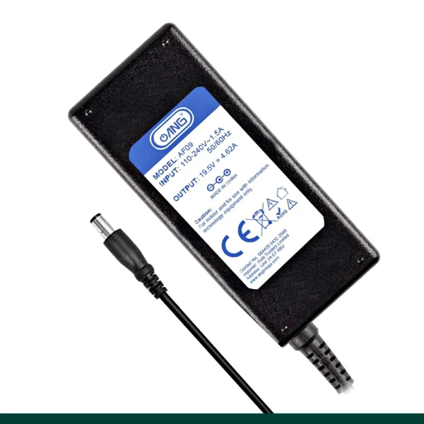 ANG CE Approved Dell Laptop Adapter 19V 4.62A 7.4x5.0mm Big Pin
