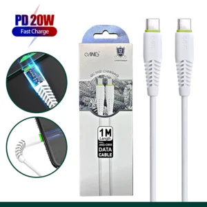 35A ANG CB08 USB To Type-C Fast Charging Data Cable