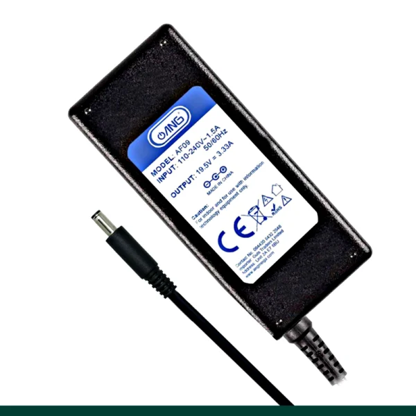 ANG CE Approved Dell Laptop Adapter 19.5v 3.34A 4.5X3.0mm