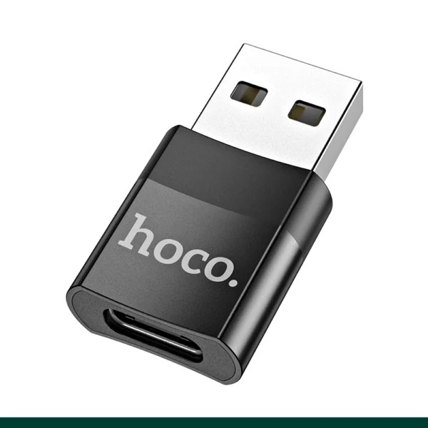 Hoco UA17 USB Male to Type-C Female USB 2.0 Adapter