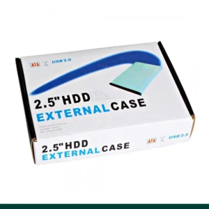 2.5″ USB 2.0 Sata HDD Hard Drive External Case
