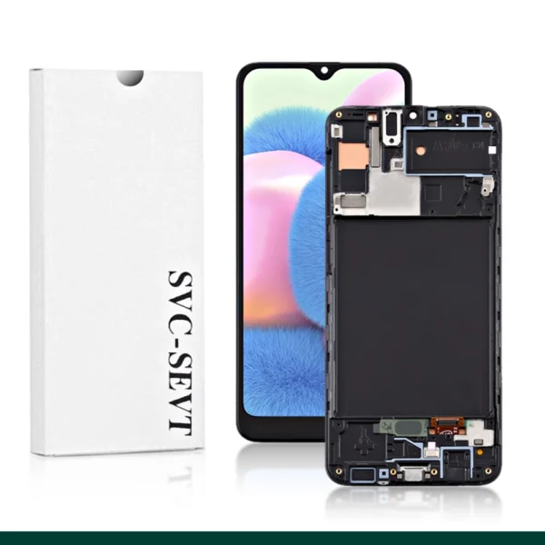 Genuine LCD Screen and Digitizer For Samsung Galaxy A30S SM-A307 With Frame