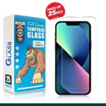 Compatible Tempered Glass For iPhone 13 Series (Pack of 25)