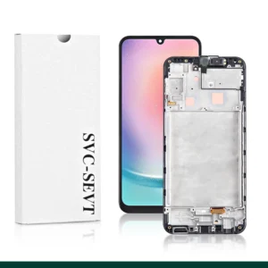 Genuine LCD Screen and Digitizer For Samsung Galaxy A24 4G With Frame