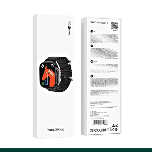 Hoco Y12 Ultra Smart Sports Watch (Call Version)