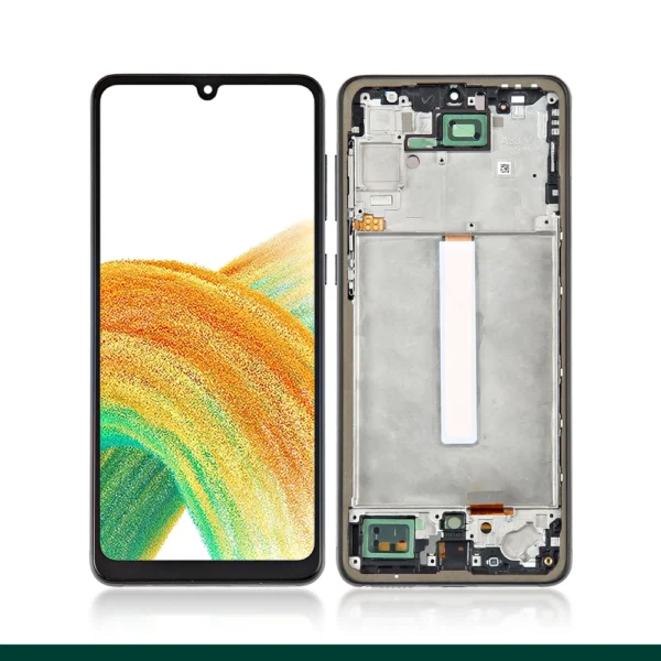 OLED LCD Compatible For Samsung Galaxy A33 5G SM-A336B With Frame