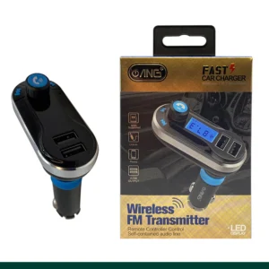 ANG BT66 Wireless Car Bluetooth FM Transmitter Multiple Function 5V 2.1A