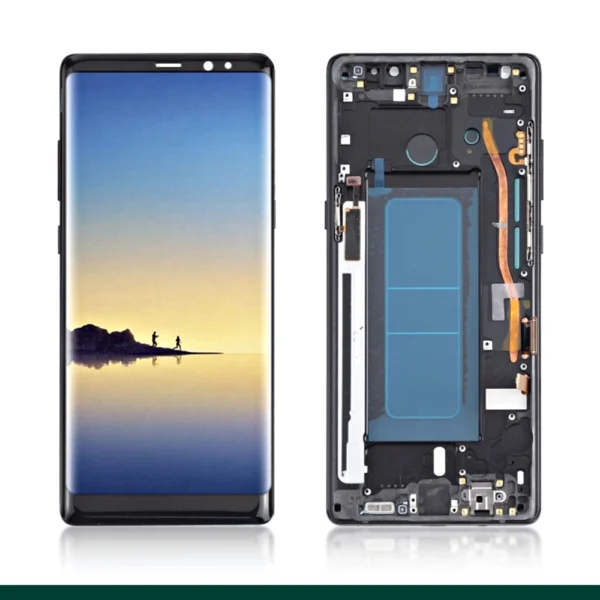 OLED LCD Compatible For Samsung Galaxy Note 8 With Frame