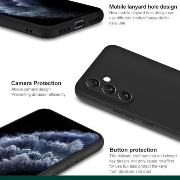 Camera Lens TPU Case For Samsung Galaxy A05 A05s A15 A25 A35 A55