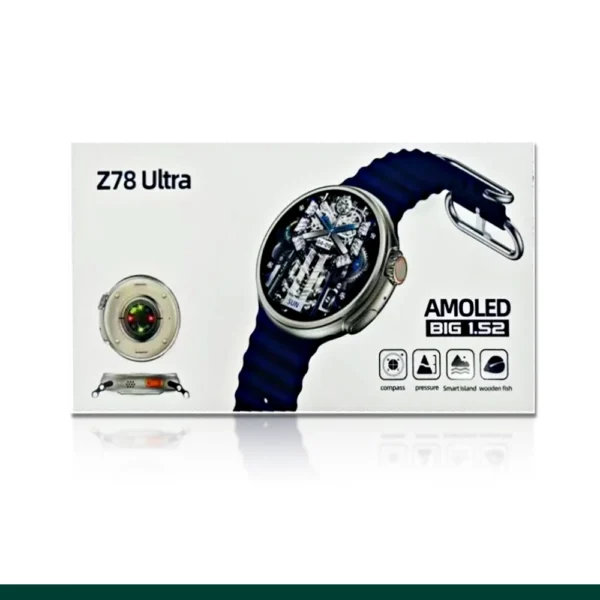 Z78 Ultra Amoled Big Smart Watch