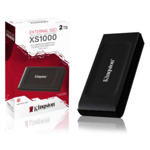 Kingston XS1000 2TB External SSD – USB 3.2 Gen 2