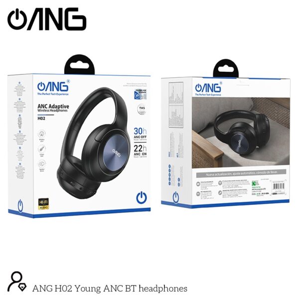 ANG H02 ANC Adaptive Wireless Headphones