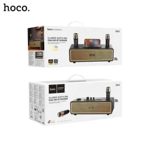 HOCO BS63 Graceful Classic & Stylish Dual Mic Wireless Bluetooth Speaker