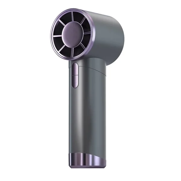 DS 1013 Wuji Handheld Mini Rechargeable Cooling Fan With Power Speed LED Display - Image 3