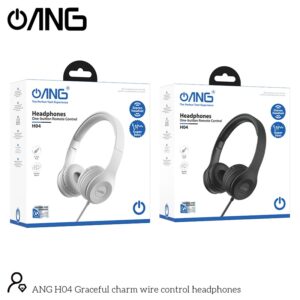 ANG H04 Graceful Charm Wire Control Headphones