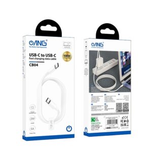 ANG |100W| |2m| USB-C to USB-C Data Cable