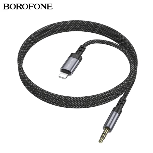 BOROFONE BL24 iPhone Lightning To Aux 3.5mm Cable - Image 2